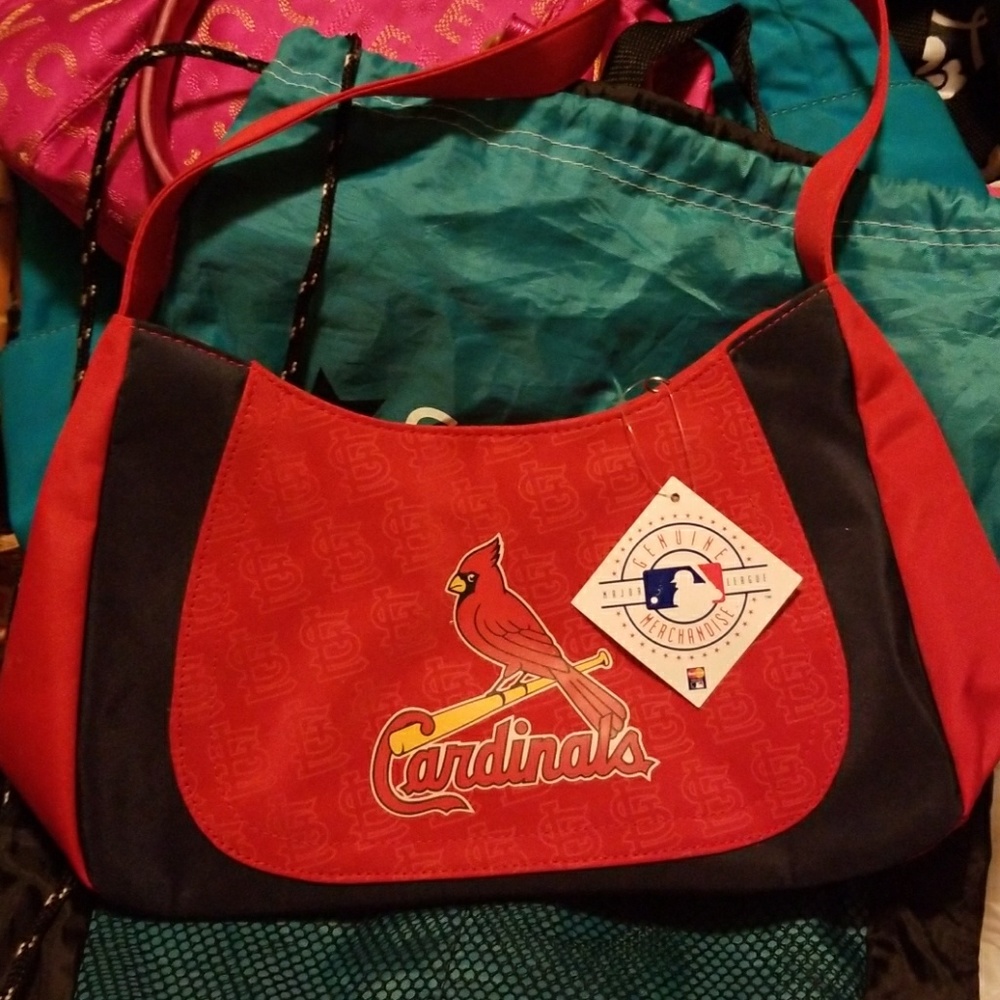 New with Tags Cardinals Shoulder Purse